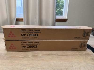 Ricoh Savin Lanier 841851 Magenta Toner MP C6003 C4503 C5503 Genuine OEM