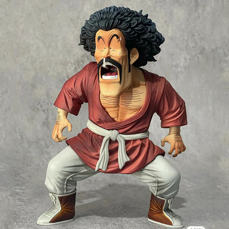 Dragon Ball Z Mr. Satan Hercule 18cm PVC Action Figure Model Toy Gift 2 Heads