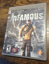 inFamous (Sony Playstation 3, 2009) In Good Condition TESTED!