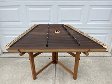 James Jones 16/15 String Hammered Dulcimer 2000 W/Case, Stand And 6 Hammers