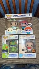 Funko Pop Rugrats Bundle Chase Tommy Reptar and Tommy and Chuckie 2 Pack