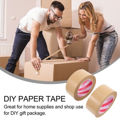  2 Pcs Abdichtungsband Paketklebeband Papier Hochviskositätsklebeband