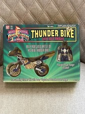 1994 MIGHTY MORPHIN POWER RANGERS THUNDER BIKE BLUE RANGER ACTION FIGURE NEW