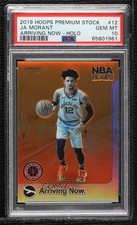 2019 NBA Hoops Premium Stock Arriving Now Holo Ja Morant #12 PSA 10 GEM MT q2s