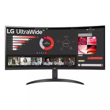 Image of LG Monitor 34inch UltraWide QHD 100Hz VA Curved 1800R HDR10 Multicoloured