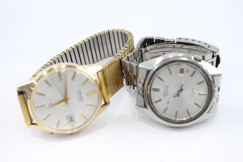 Vintage Seiko Automatic Mechanical Watches Working x 2