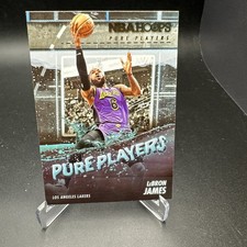 2023-24 Hoops LeBron James Pure Players Insert #4 Los Angeles Lakers
