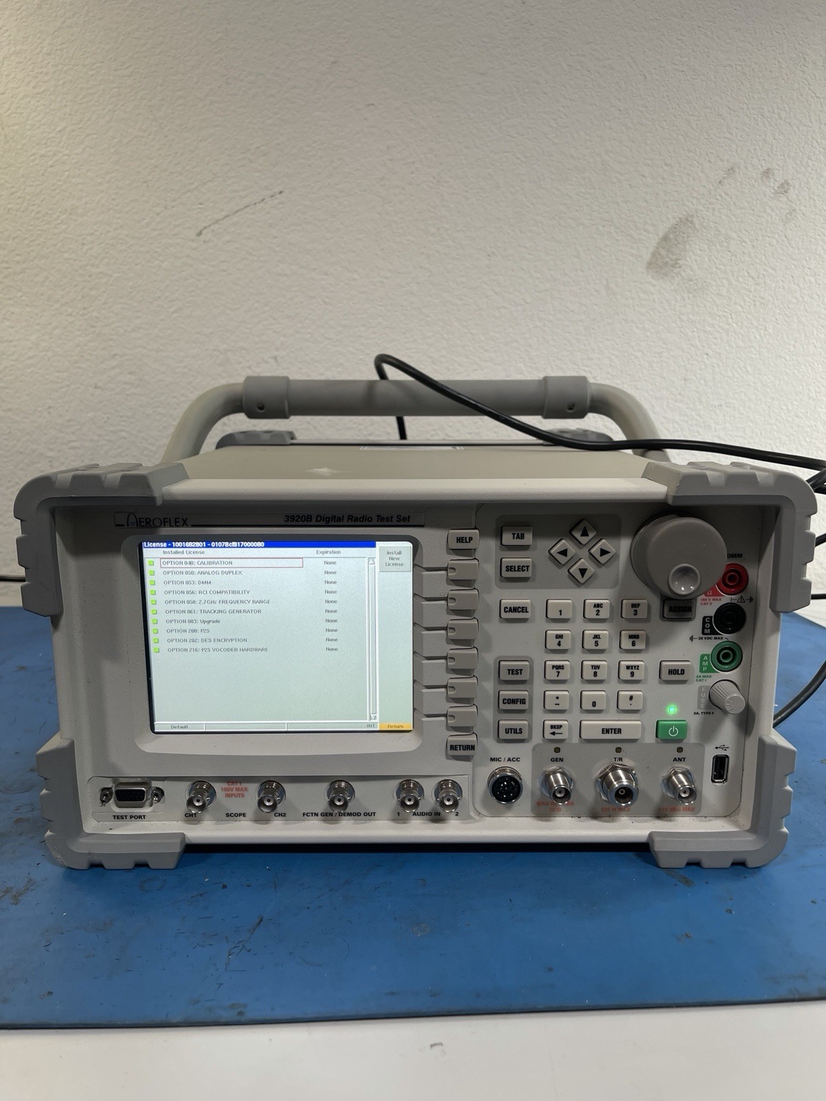 VIAVI Aeroflex 3920B 2.7 ghz Analog and Digital Radio Test Platform, P25