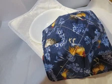 MIcrowave Bowl Cozy set of 2, blue rooster