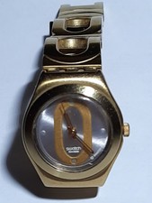 BELL'OROLOGIO SWATCH AG 2001 IRONY DONNA METALLO DORATO