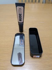 NUDESTIX Tinted Cover Foundation Nude 3 in Mirror Tin Case 30 Ml / 1 Ounce