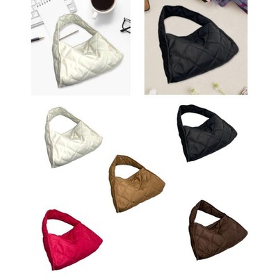 Achselhandtasche für Damen leicht bequem vielseitig weiches Oxford Tuch