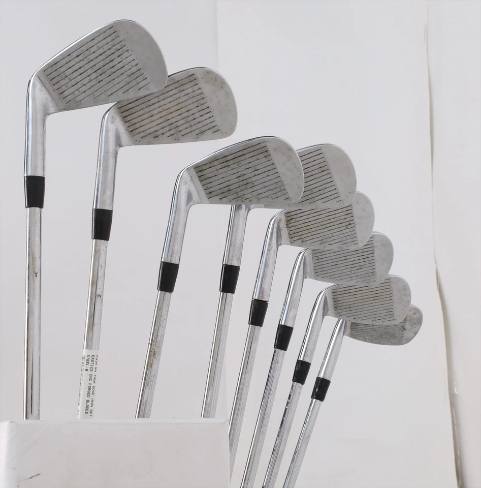 Tour Edge Exotics Cnc Forged Blades Iron Set 4-Pw, Sw Extra Stiff Kbs 87072 - Image 2 of 4