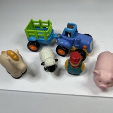 Battat Big Red Barn Replacement FARMER tractor animals lot