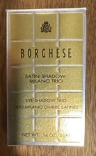 Borghese Satin Shadow Milano Trio NIB