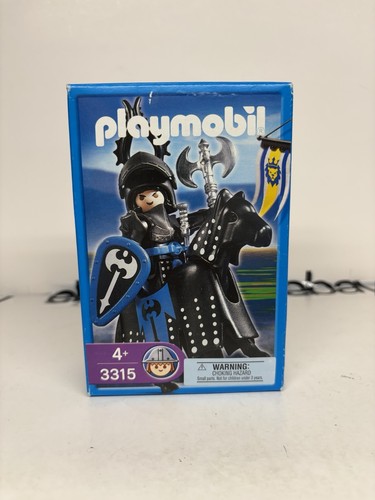 Playmobil 3315 Schwarzer Ritter - Version 2003 - NEU kostenloser Versand
