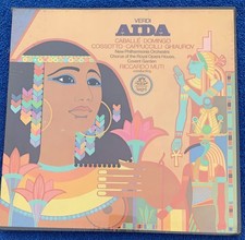 SEALED!! Verdi - Aida - Domingo Caballe Muti 1973 3LP Box Set Vinyl - SCLX-3815