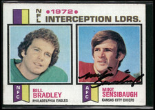 1972 NFL Interception Leaders (Bill Bradley / Mike Sensibaugh)