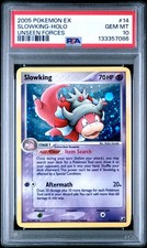 2005 POKEMON EX UNSEEN FORCES #14 SLOWKING-HOLO PSA 10 on eBay
