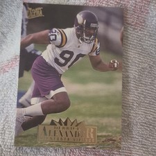Fleer Ultra Derrick Alexander 1995 Rookie #184 Minnesota Vikings NFL Card. rookie card picture