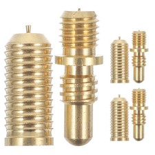 3 Sets Pool Cue Screws Pool Cue Brass Joint Screw Billiard Cue Tip Inserting