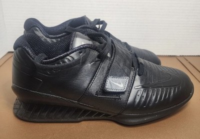 Nike Romaleos 3 XD Weightlifting Shoes - Black- Men's Size 7.5 | eBay