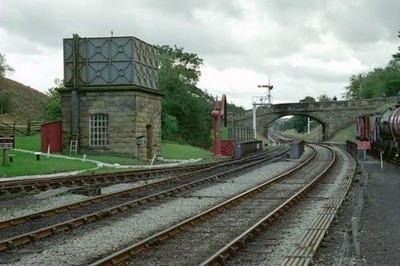 Spur N Goathland Wasserturm Bausatz - NYMR genaues Modelleisenbahngebäude