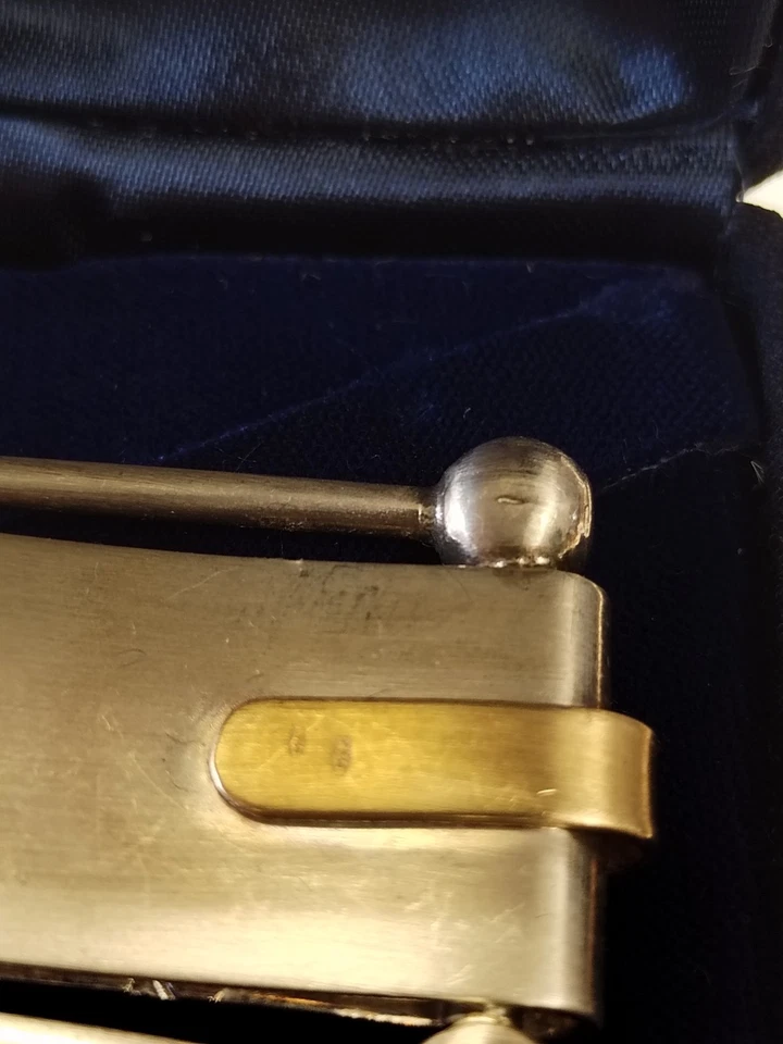 Importante Fermsoldi In Argento E Oro 18 K - Immagine 4 di 4