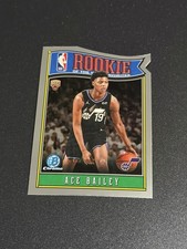 2025-26 Bowman Chrome Basketball Ace Bailey ROY Favorites Die Cut Jazz