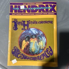 Jimi Hendrix Experience Are You Experienced Guitar Sheet Music Book Bin A