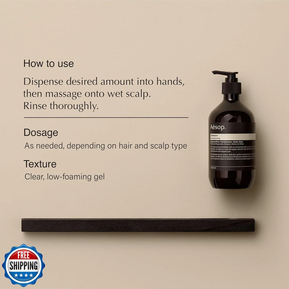 Champú Esopo + Repuesto | Suaviza el cabello, restaura el brillo | Bergamota Ri Foto 2 de 4