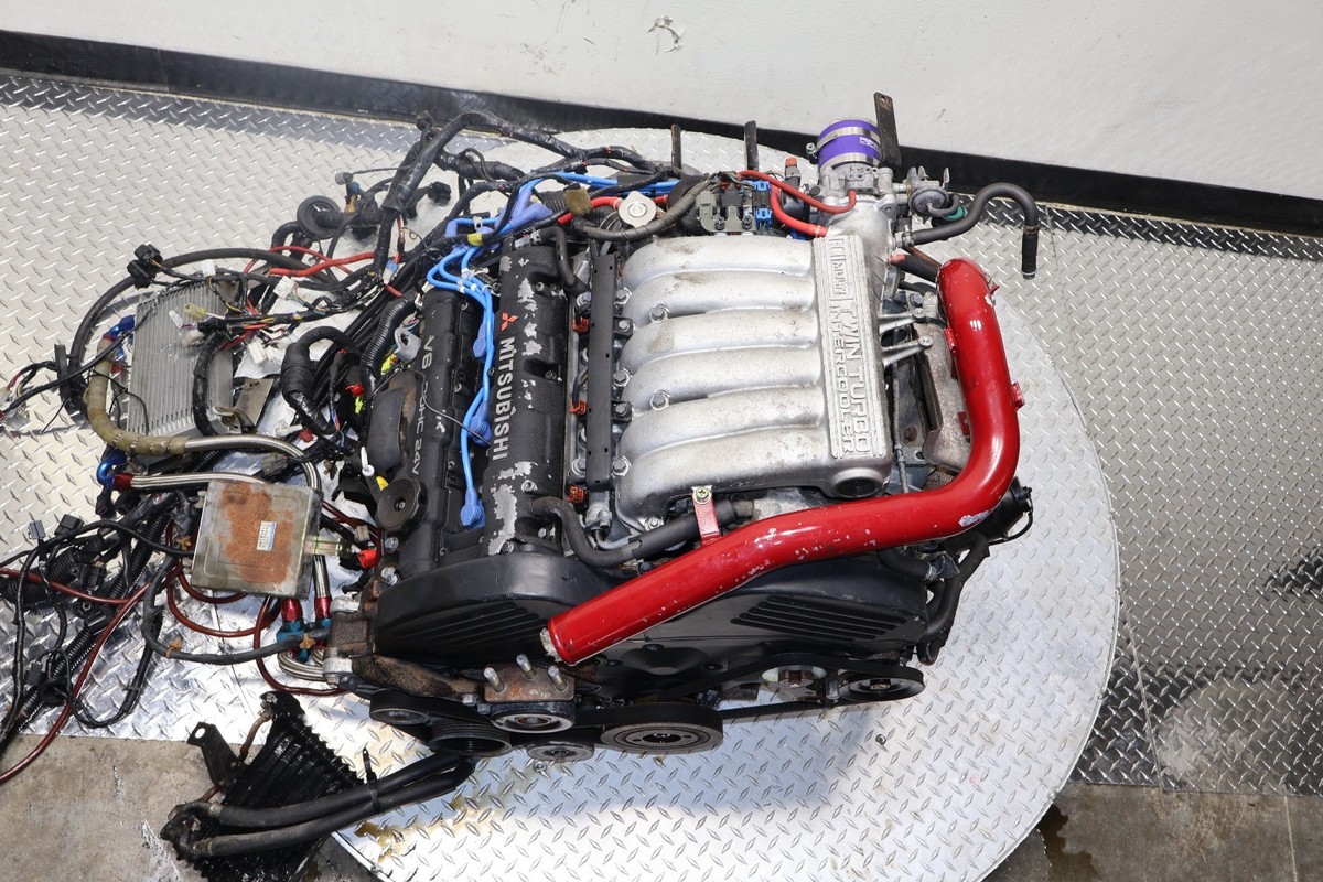 91-99 MITSUBISHI 3000GT VR4 6G72 V6 TWIN TURBO AWD ENGINE