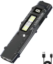 Ciwuzxs EDC Tactical Flashlight DT007, Compact 7 Mode Pocket LED Flashlight -...
