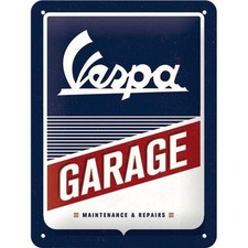 Nostalgic-Art - Retro Garagen Blechschild Metallschild 15x20cm - Vespa #2