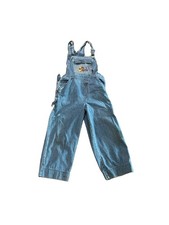 Vintage 90s Jerry Leigh Disney Winnie The Pooh Overalls Size Medium