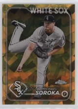 2024 Topps Chrome Sapphire Gold /50 Michael Soroka #367 14dq