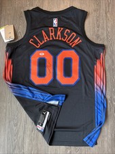 Jordan Clarkson New York Knicks Autograph Signed Jersey! Psa Coa