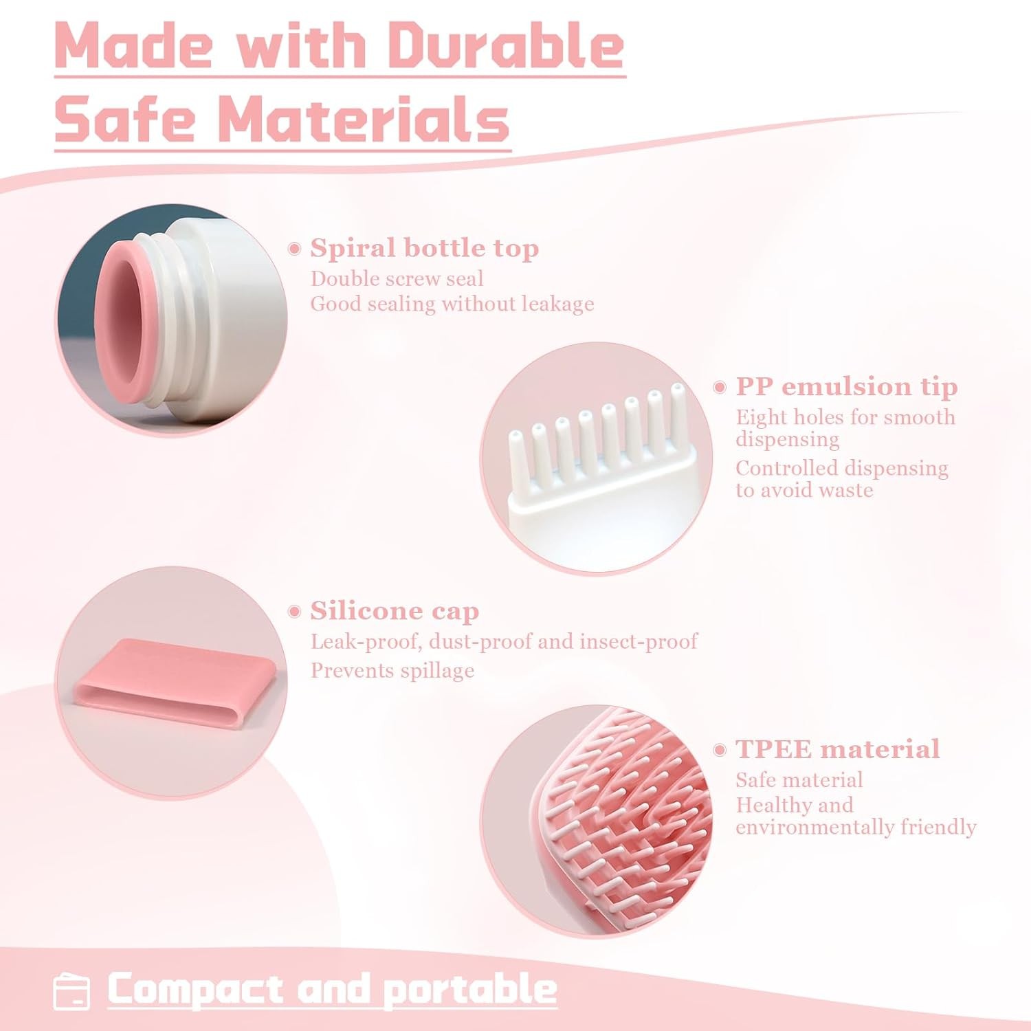 Silicone Scalp Massager and Hair Oil Applicator Bottle with Root Comb - Precisio