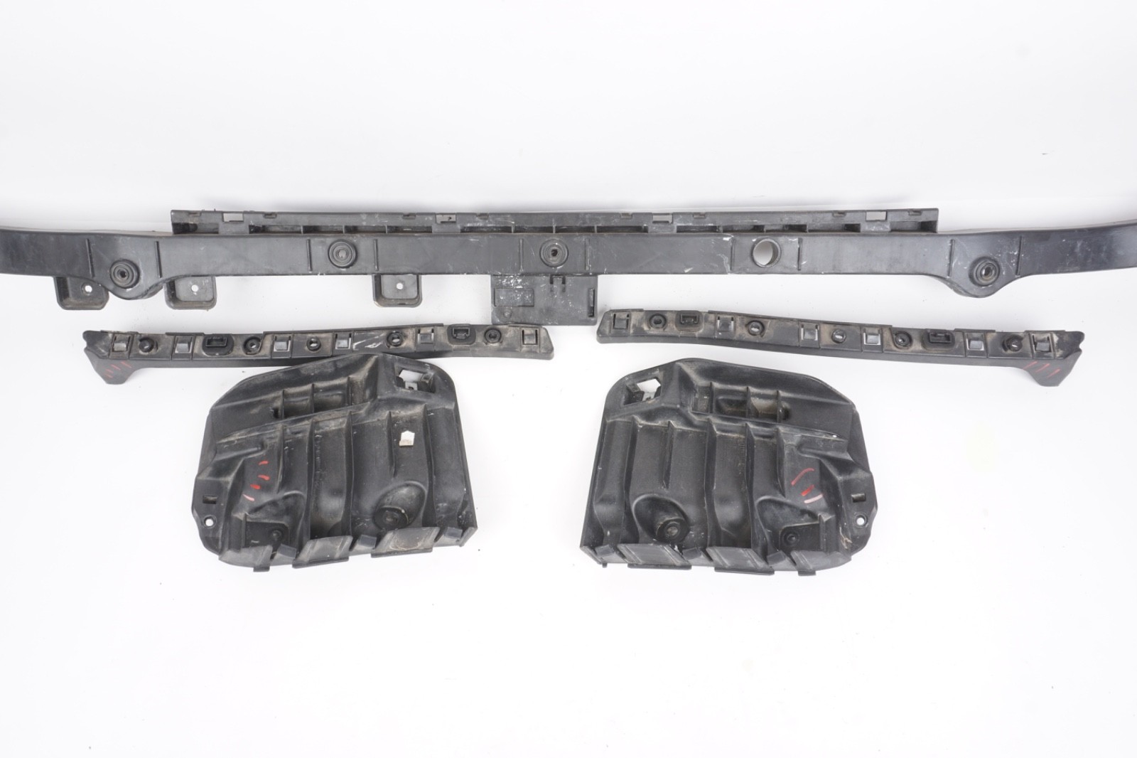 Maserati Ghibli 2014-2019 Rear Bumper brackets Set of 3 P/N 670004470