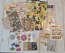 Large Scrapbook Sticker Lot 150 Sheets Various Brands Jolees Stickopotomus....