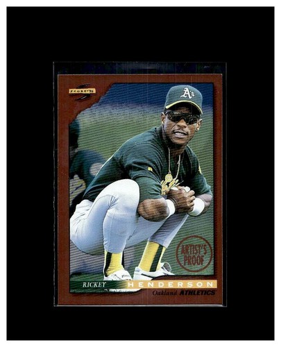 1996 Rickey Henderson [Series 1 Artist's Proof] #10