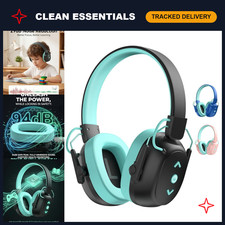 Kids Bluetooth Noise Cancelling Earmuffs, 29dB SNR, 80H Playtime, Hearing Protec