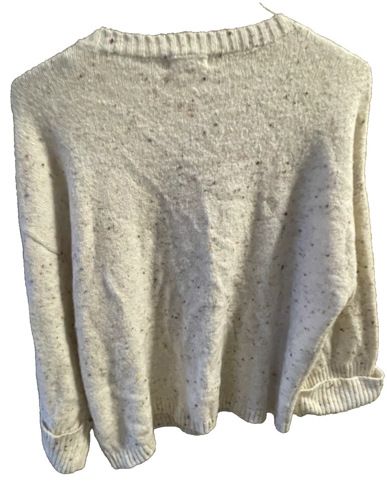 Blu Pepper 女式毛衣 L 码大号套衫霜长袖柔软上好 — 第 4/4 张图片