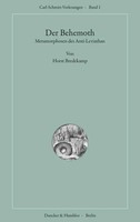 Der Behemoth | Horst Bredekamp | Metamorphosen Des Anti-Leviathan | Taschenbuch