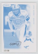 2010 SAGE Hit Cyan Make Ready 12/50 Joe Webb #MR55 0b2