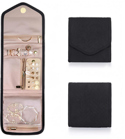 Reise-Schmuckorganizer Tasche Faltbar FüR Ohrringe Ringe Halsketten ArmbäNder