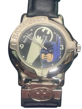 Vintage Armitron Collectibles Batman Night Vision Luminous Dial Watch 1995