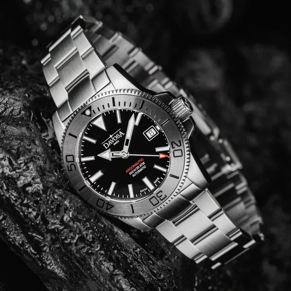 Davosa Argonautic 39 BS 161.532.20 inkl. Original Nylonband NEU - Bild 2 von 4