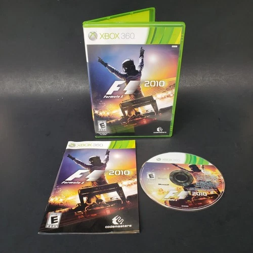 F1 2010 Formula 1 Racing (Microsoft Xbox 360 2010) CIB Complete In Box