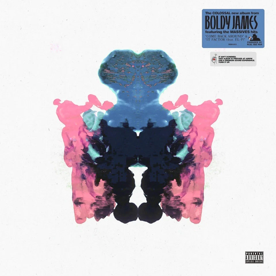 Boldy James Conversational Pieces 2LP Gatefold Galaxy Vinyl 7” Black Limited 150 - Image 2 of 2